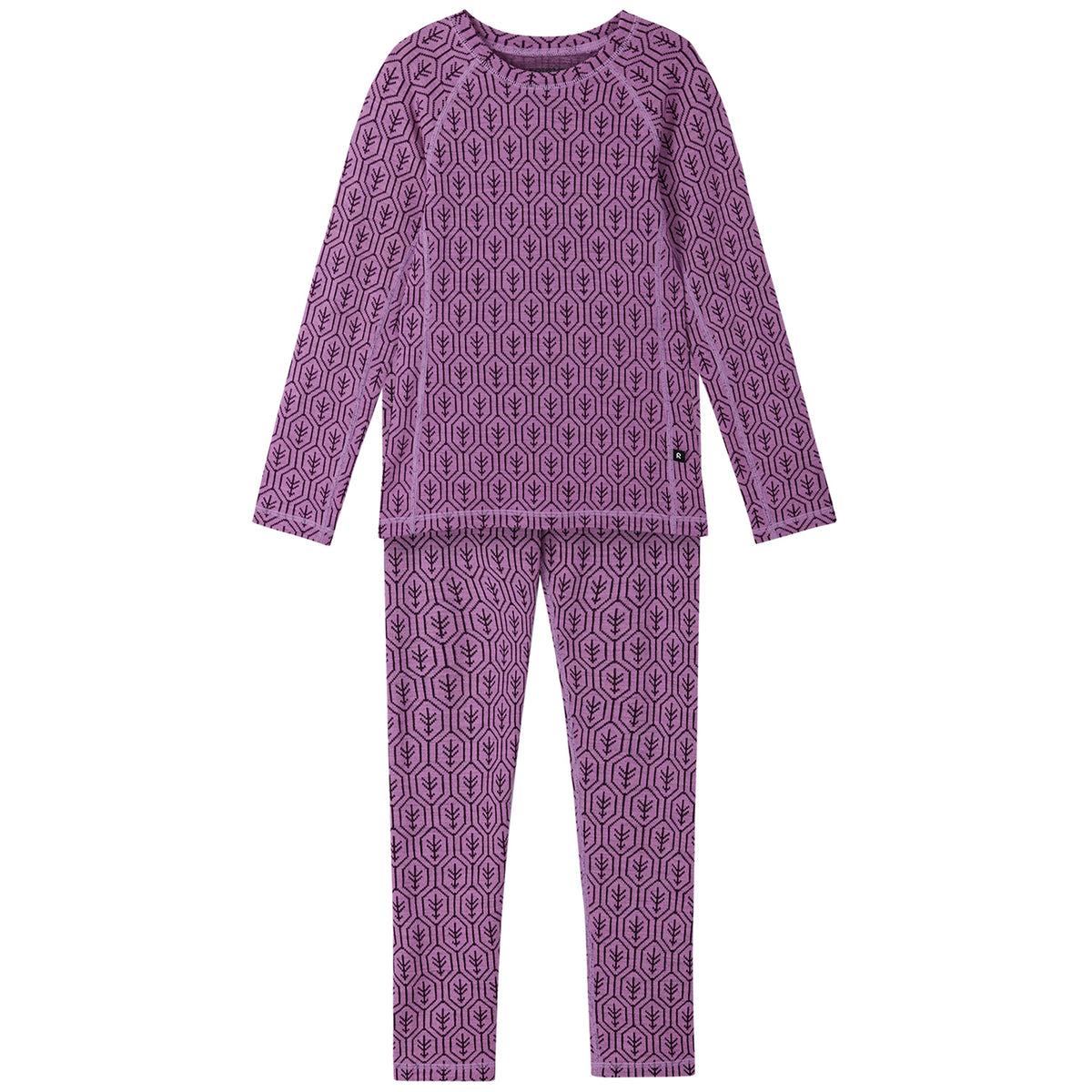 Reima Taival Thermal Base Layer Set - Kids' Cold Pink