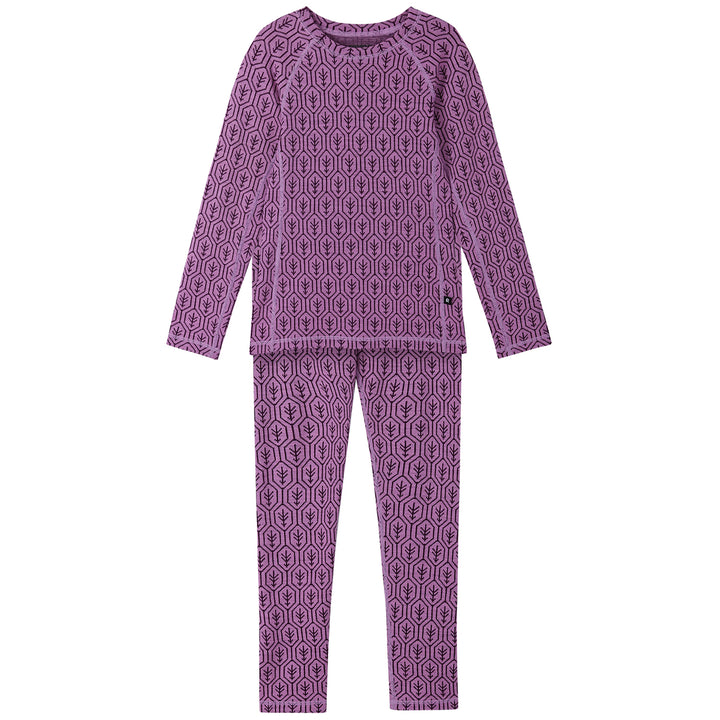 Reima Taival Thermal Base Layer Set - Kids' Cold Pink