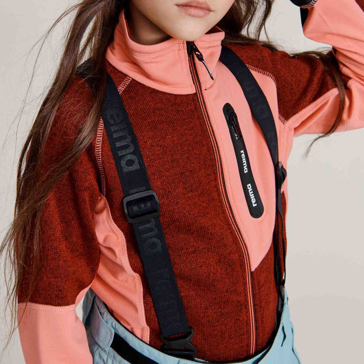 Reima Laskien Fleece - Girls' Jam Red