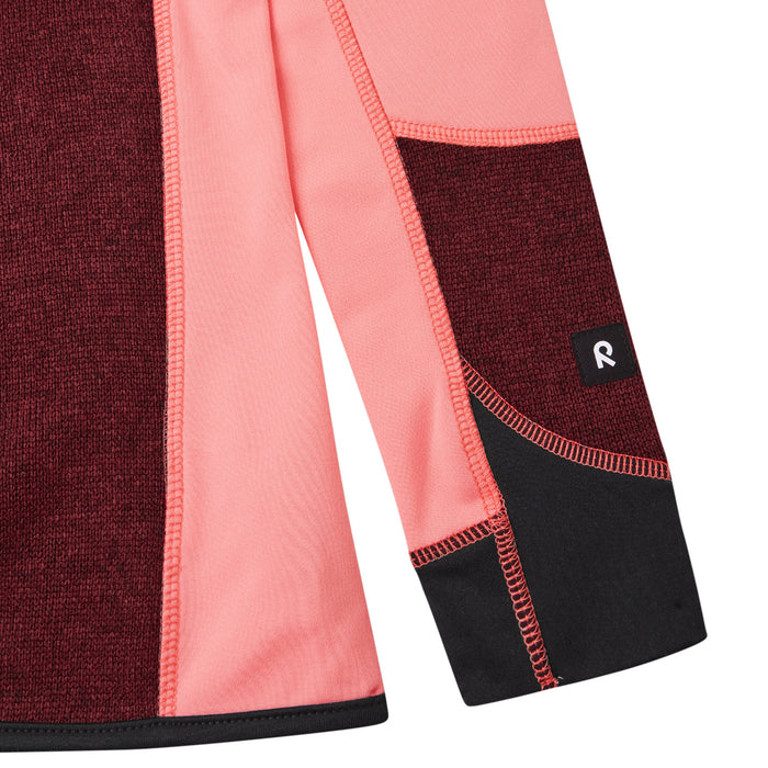 Reima Laskien Fleece - Girls' Jam Red