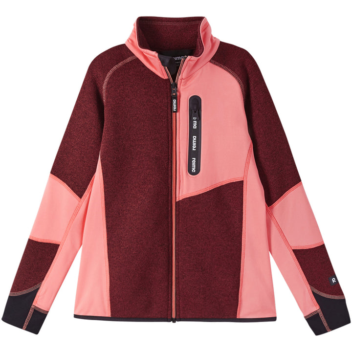 Reima Laskien Fleece - Girls' Jam Red