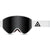 Ashbury A12 Low Bridge Goggles White Triangle/Dark Smoke+Clear