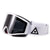 Ashbury A12 Low Bridge Goggles White Triangle/Dark Smoke+Clear
