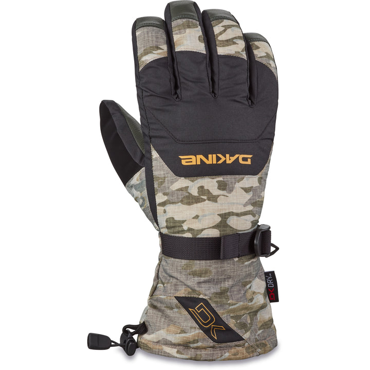 Dakine Leather Scout Gloves Vintage Camo