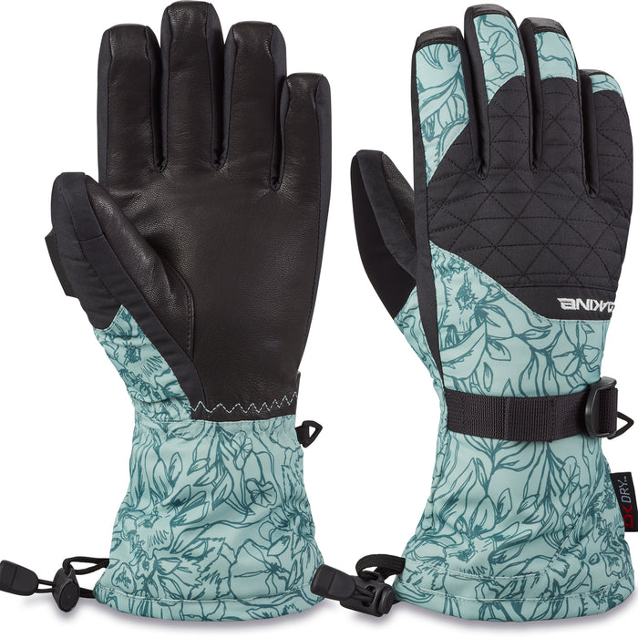 Dakine Leather Camino Gloves - Women's Poppy Iceberg