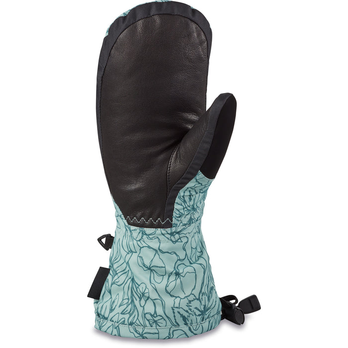 Dakine Leather Camino Mittens - Women's Poppy Iceberg