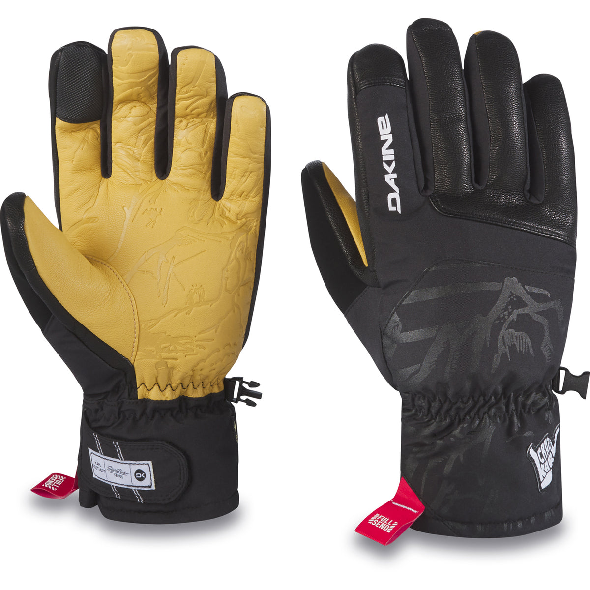 Dakine Team Fillmore GORE-TEX Short Gloves Karl Fostvedt