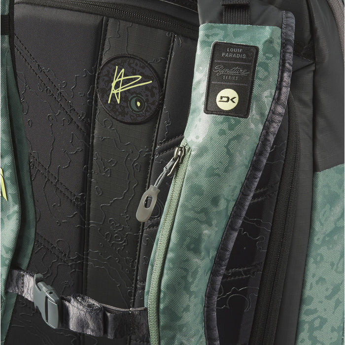 Dakine Team Mission Pro 32L Louif Paradis Backpack Dark Forest