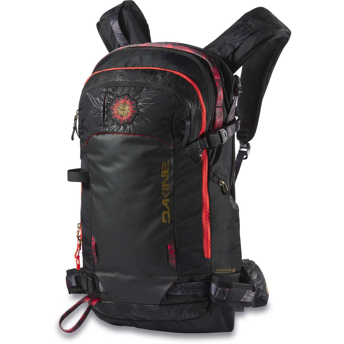 Dakine Team Poacher RAS 26L Sammy Carlson Backpack Black