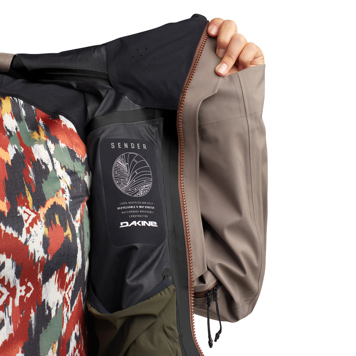 Dakine Sender Stretch 3L Jacket - Women's Earth Gray