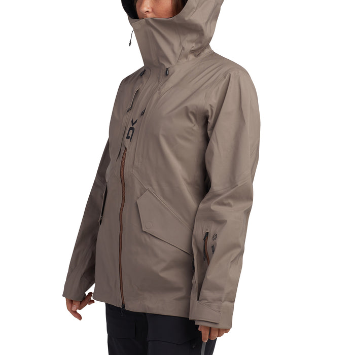 Dakine Sender Stretch 3L Jacket - Women's Earth Gray
