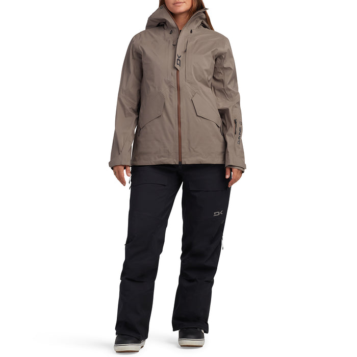 Dakine Sender Stretch 3L Jacket - Women's Earth Gray