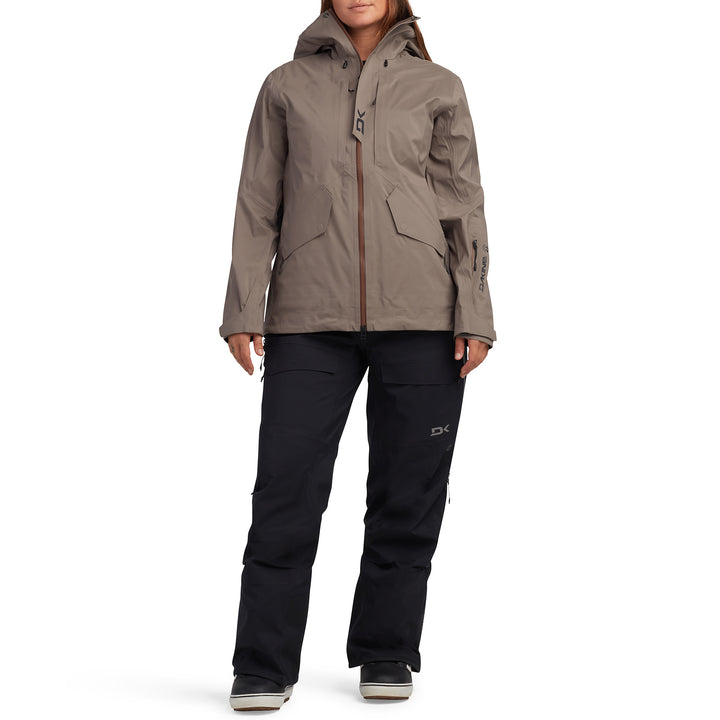Dakine Sender Stretch 3L Jacket - Women's Earth Gray