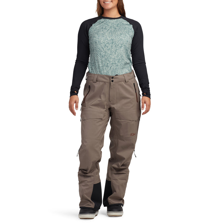 Dakine Sender Stretch 3L Pants - Women's Earth Gray