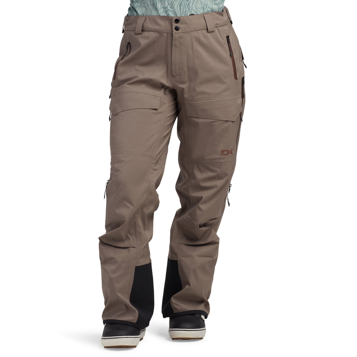 Dakine Sender Stretch 3L Pants - Women's Earth Gray