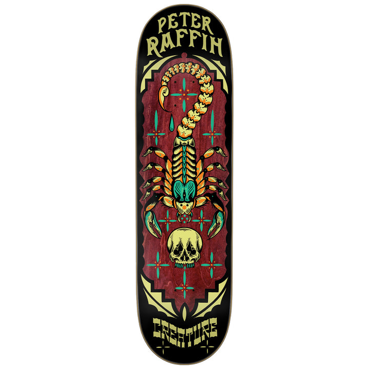 Creature Raffin Take Warning Pro 8.51 Skateboard Deck