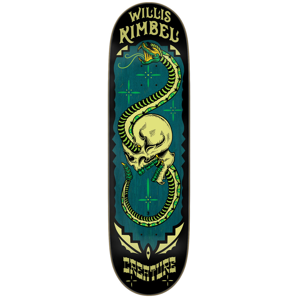 Creature Kimbel Take Warning Pro 8.8 Skateboard Deck
