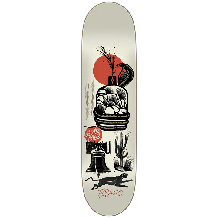 Santa Cruz Asta Outlier Pro 8.0 Skateboard Deck