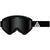 Ashbury Blackbird Low Bridge Goggles Black Triangle/Dark Smoke+Clear