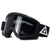 Ashbury Blackbird Low Bridge Goggles Black Triangle/Dark Smoke+Clear