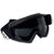Ashbury Blackbird Low Bridge Goggles Black Triangle/Dark Smoke+Clear