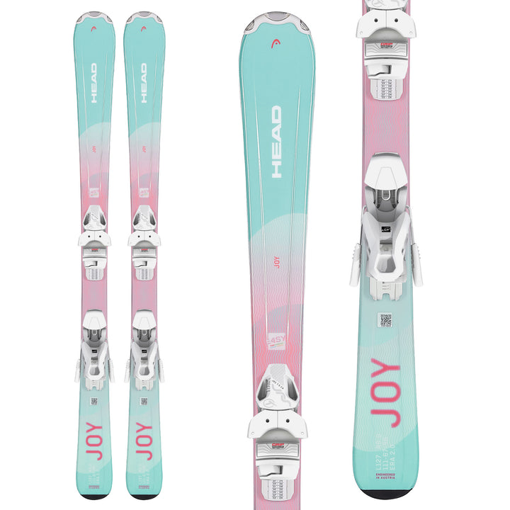 Head Joy Easy Skis + JRS 7.5 GW Bindings - Kids' 2024
