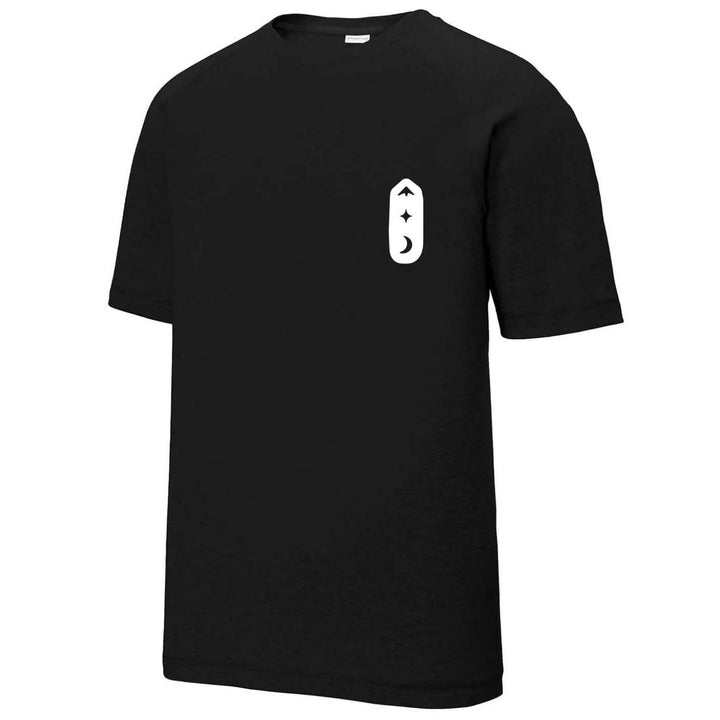 Cosmic Dirt Galaxy Short Sleeve Tech Tee Black