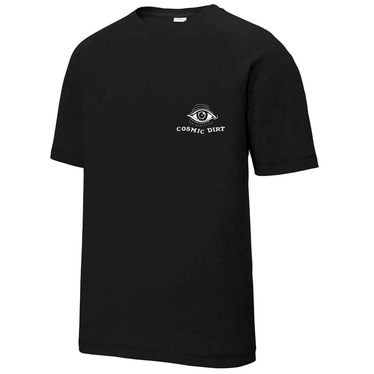 Cosmic Dirt Ouija Moth Short Sleeve Tech Tee Black