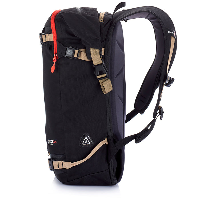 Arva Ride 30+ Backpack Black