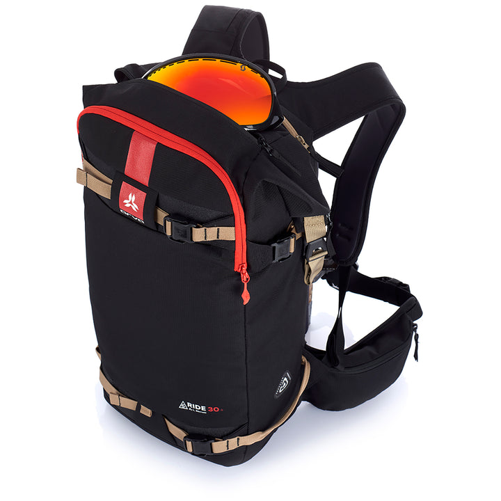 Arva Ride 30+ Backpack Black