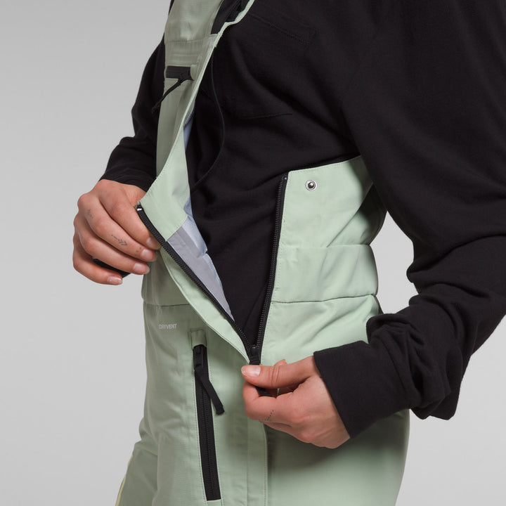 The North Face Dragline Bibs - Women's Misty Sage