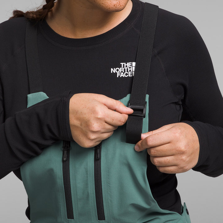 The North Face Ceptor Short Bibs - Women's Dark Sage