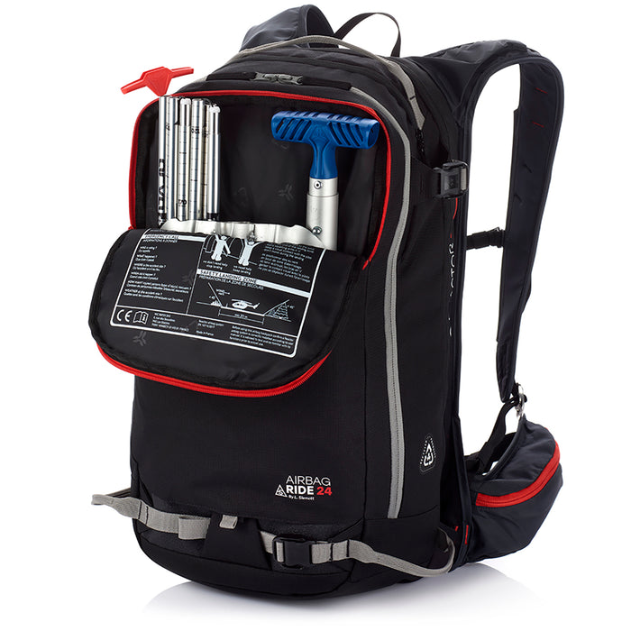 Arva Ride 24 Switch Airbag Backpack Black
