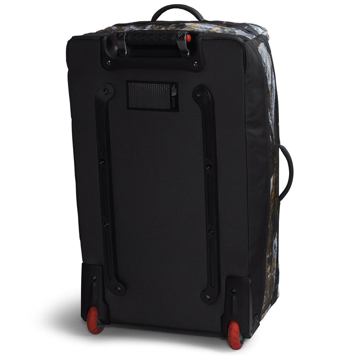 The North Face Base Camp Voyager 29in Roller Bag Falcon Brown Conrads Notes Print/TNF Black