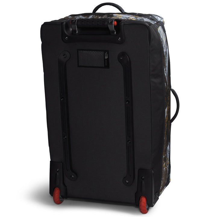 The North Face Base Camp Voyager 29in Roller Bag Falcon Brown Conrads Notes Print/TNF Black