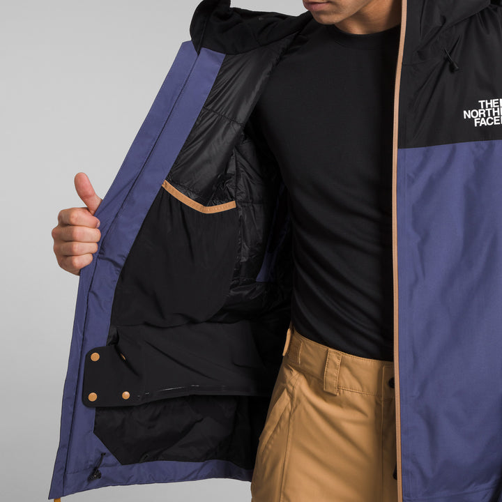 The North Face Dawnstrike GORE-TEX Insulated Jacket - Men's Cave Blue/TNF Black