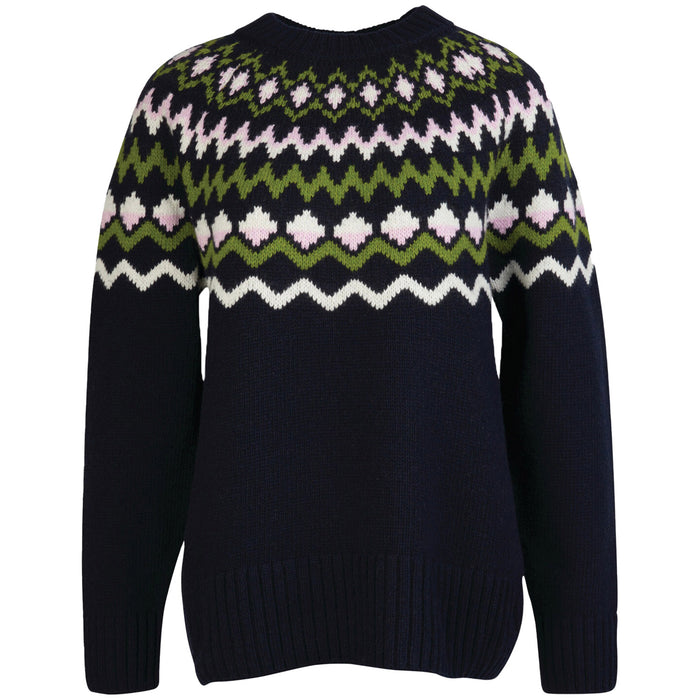 Barbour Chesil Knit Sweater - Women's Navy