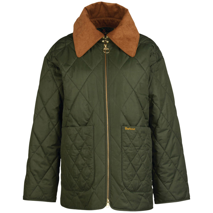 Barbour Woodhall Quilt Jacket - Women's Sage/Ancient
