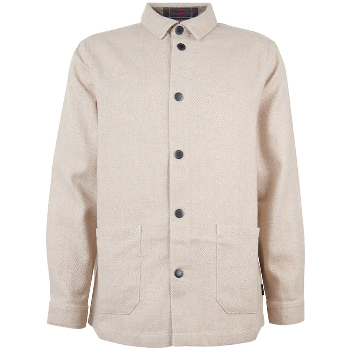 Barbour Waterhill Overshirt - Men's Stone Marl
