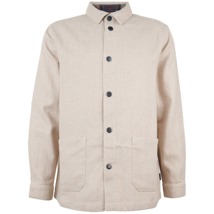 Barbour Waterhill Overshirt - Men's Stone Marl