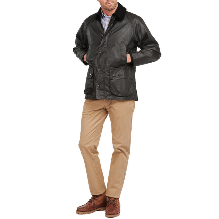 Barbour Bedale Wax Jacket - Men's Black