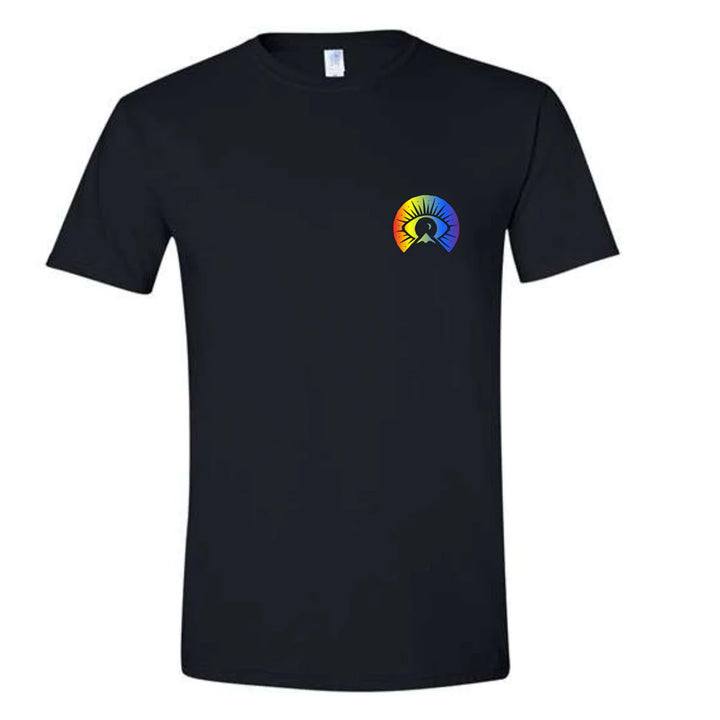 Cosmic Dirt Pride Edition Singletrack For All Tech Tee Black