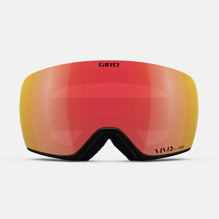 Giro Article II Low Bridge Fit Goggles Black & Grey Flow/Vivid Ember+Vivid Infared