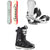 Salomon Sleepwalker Snowboard + Trigger Snowboard Bindings + Launch Lace SJ Boa Snowboard Boots 2024