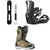 Salomon Craft Snowboard + District Snowboard Bindings + Launch Boa SJ Snowboard Boots 2024