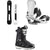Salomon Craft Snowboard + Trigger Snowboard Bindings + Launch Lace SJ Boa Snowboard Boots 2024