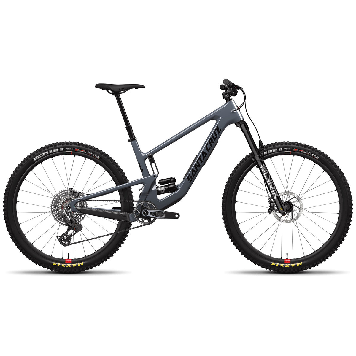 Santa Cruz Hightower 3 CC X0 AXS Reserve Complete Mountain Bike 2024 Gloss Ocean Blue