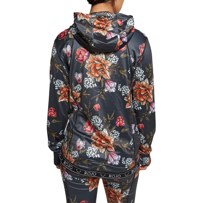 Rojo Outerwear Splendid Base Layer Hoodie Top - Women's Bittersweet Bouquet