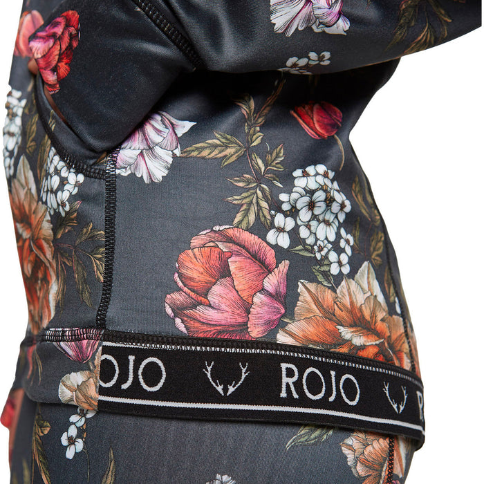 Rojo Outerwear Splendid Base Layer Hoodie Top - Women's Bittersweet Bouquet