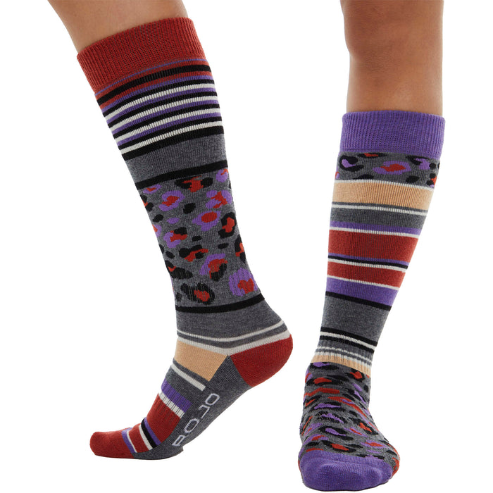 Rojo Outerwear Mix Sup Socks - Girls' Passion Flower